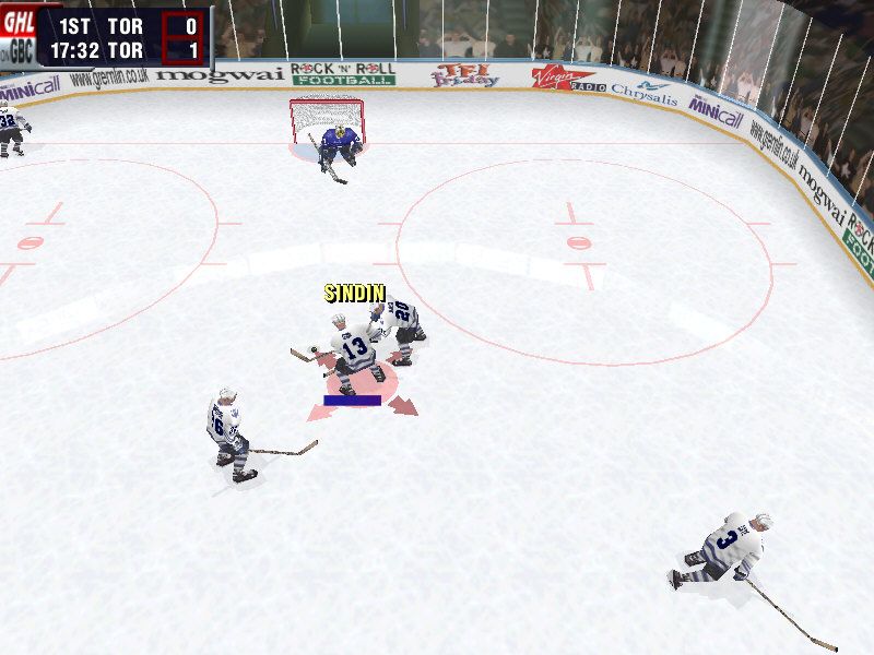 Actua Ice Hockey 2 screenshot 3 for Playstation